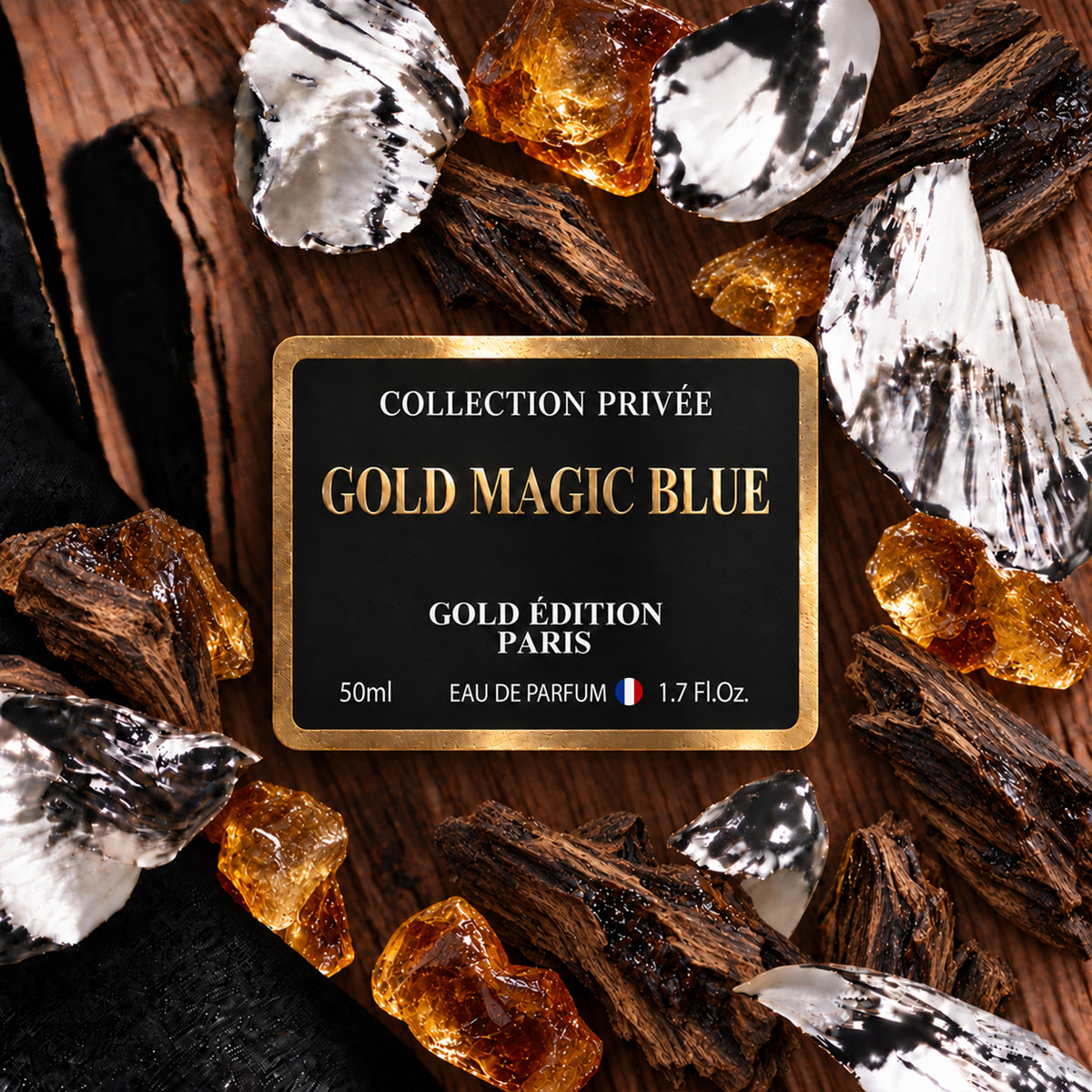 Magic Blue – Eau de Parfum Orientale Boisée Oud & Ambrée - 50ml