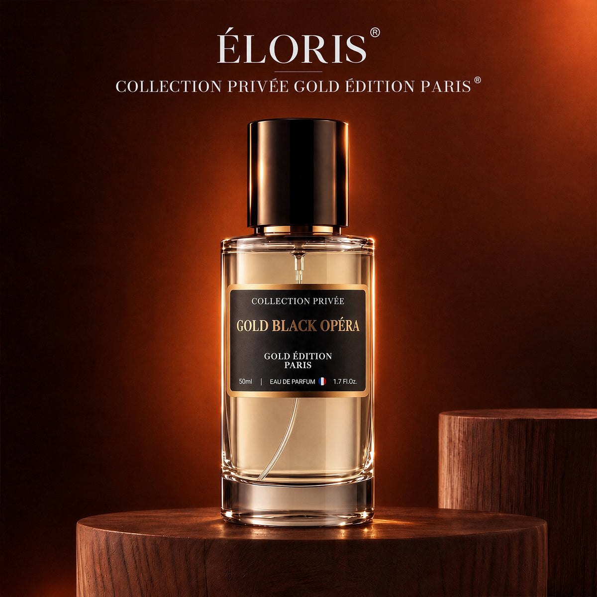 Black Opéra  – Gourmand Amber Floral Eau de Parfum - 50ml
