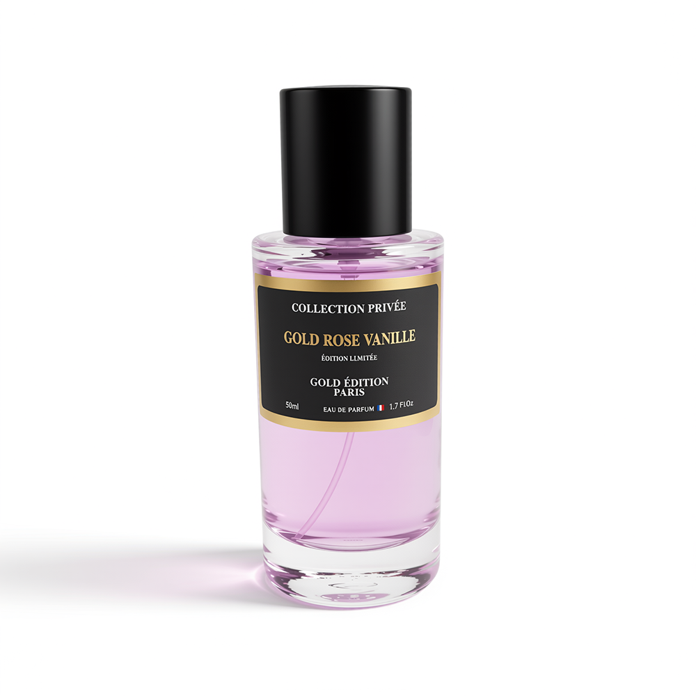 Rose Vanille – Parfum Gourmande Florale 50ml