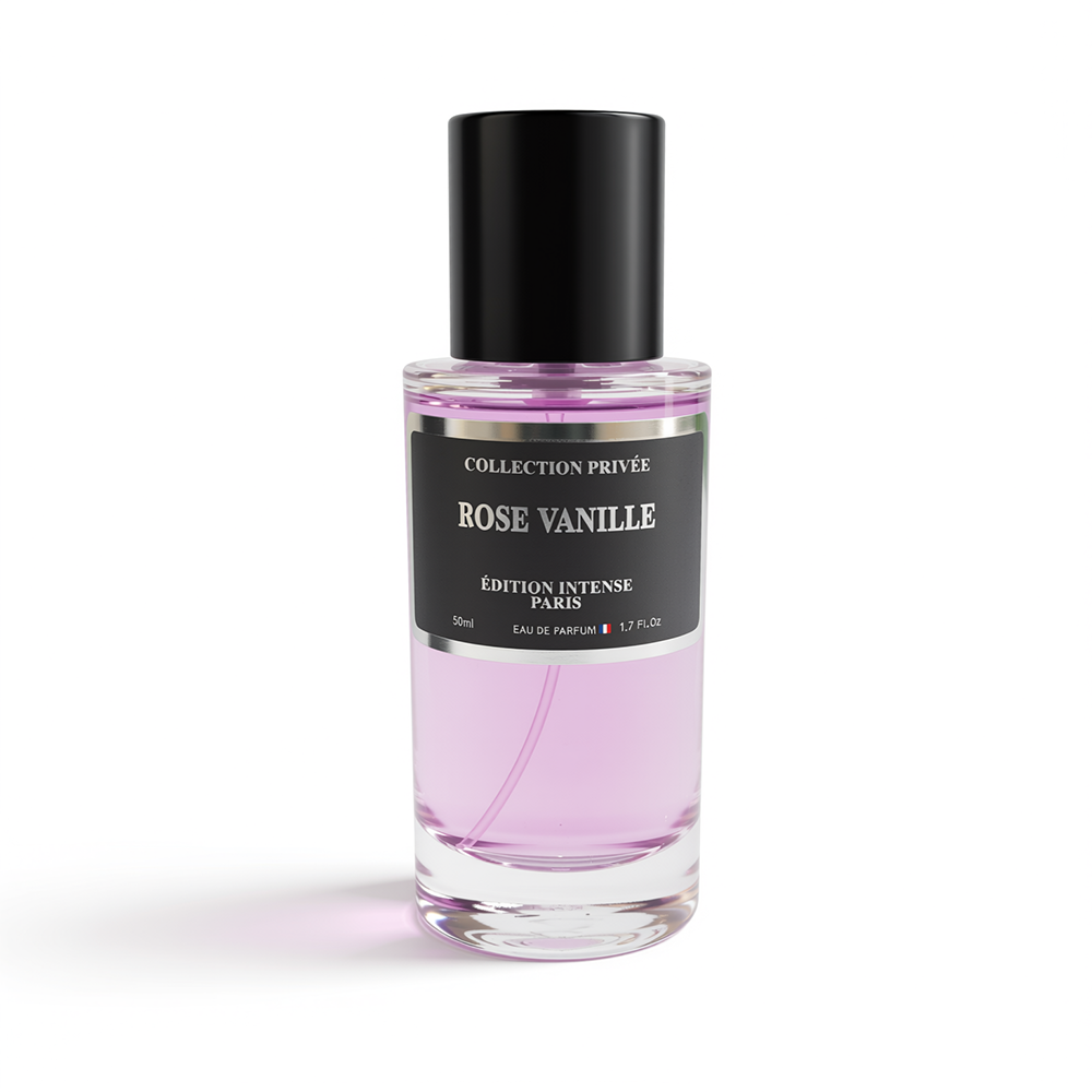 Rose Vanille – Parfum Gourmande Florale 50ml
