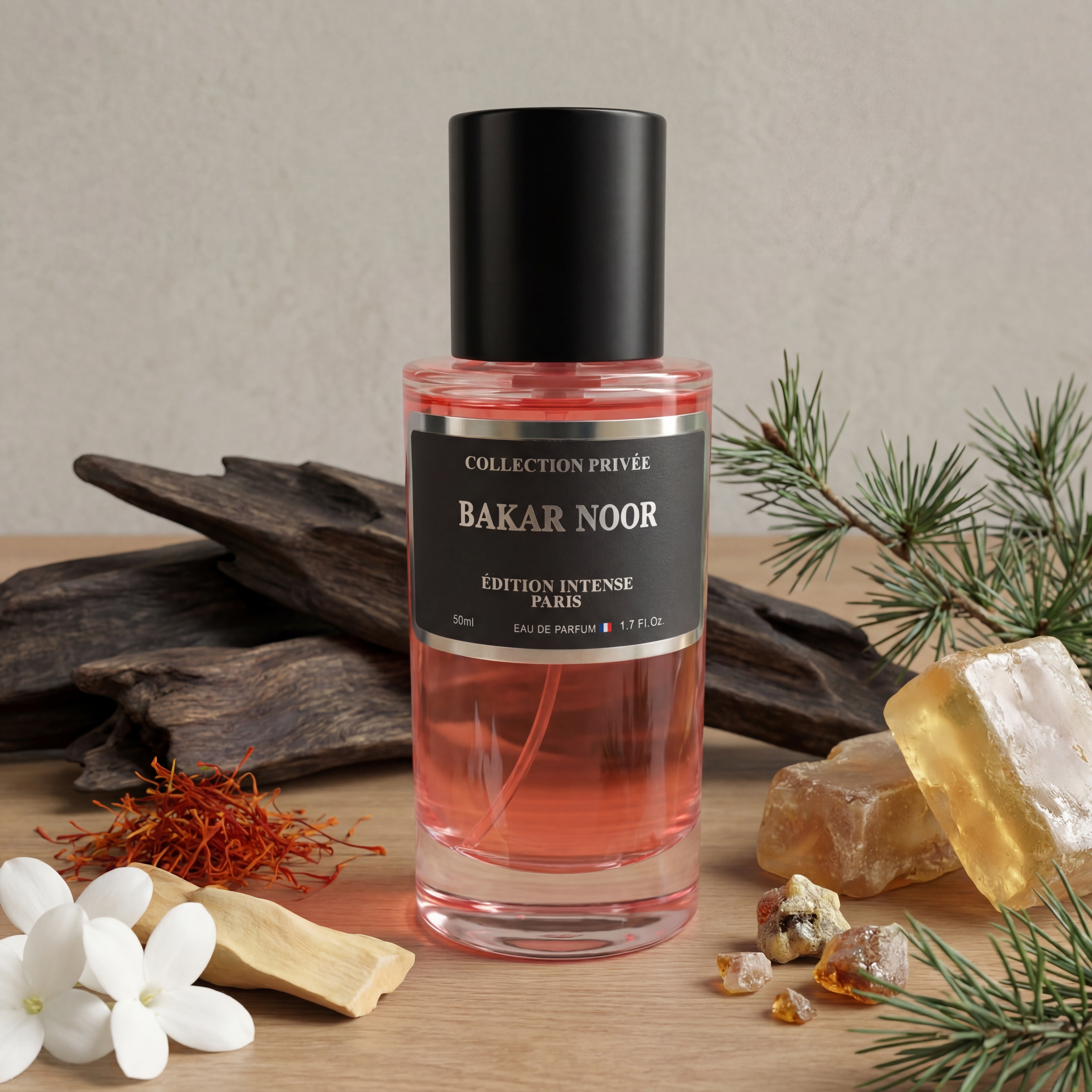 Bakar Noor – Parfum Ambré Boisé 50ml