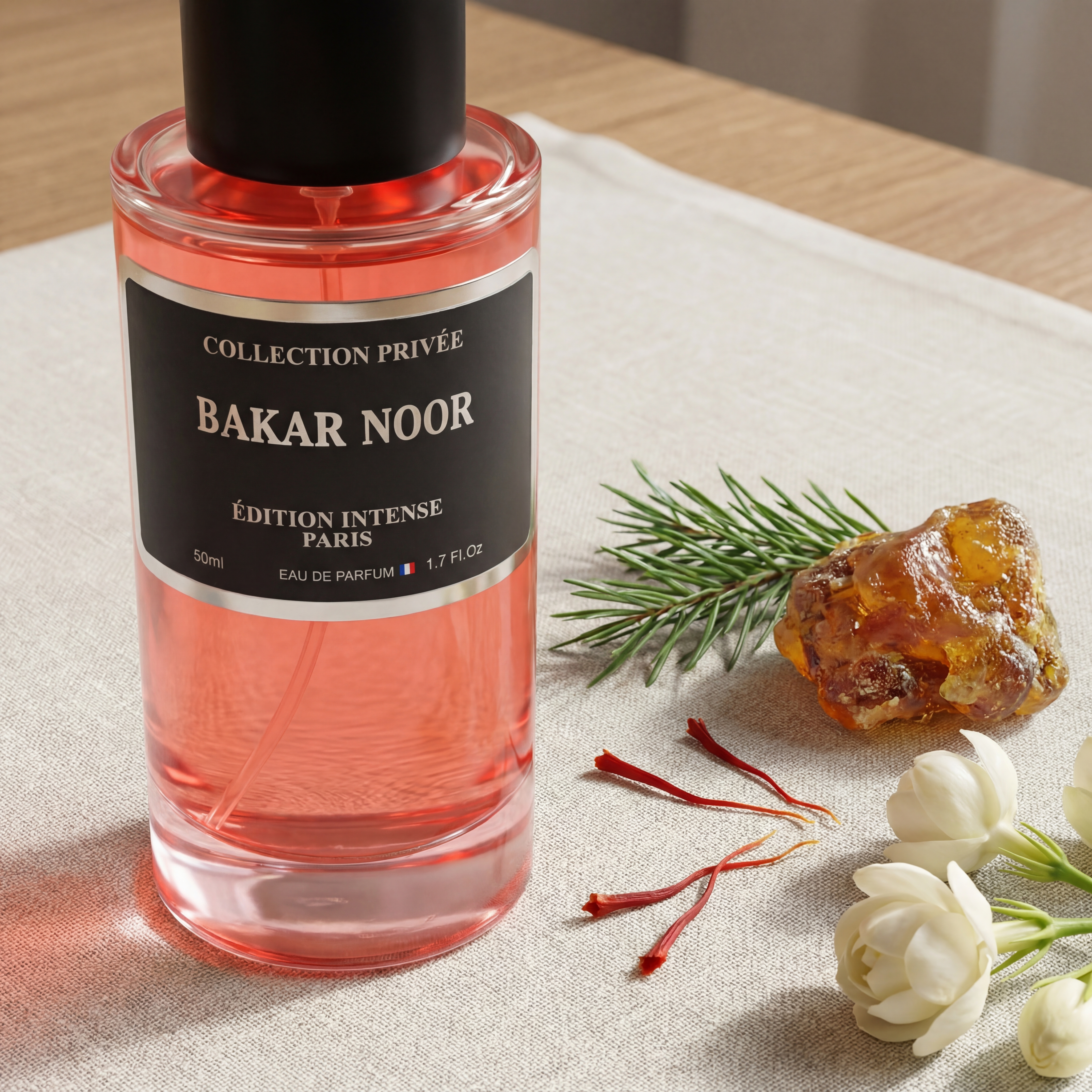 Bakar Noor – Parfum Ambré Boisé 50ml