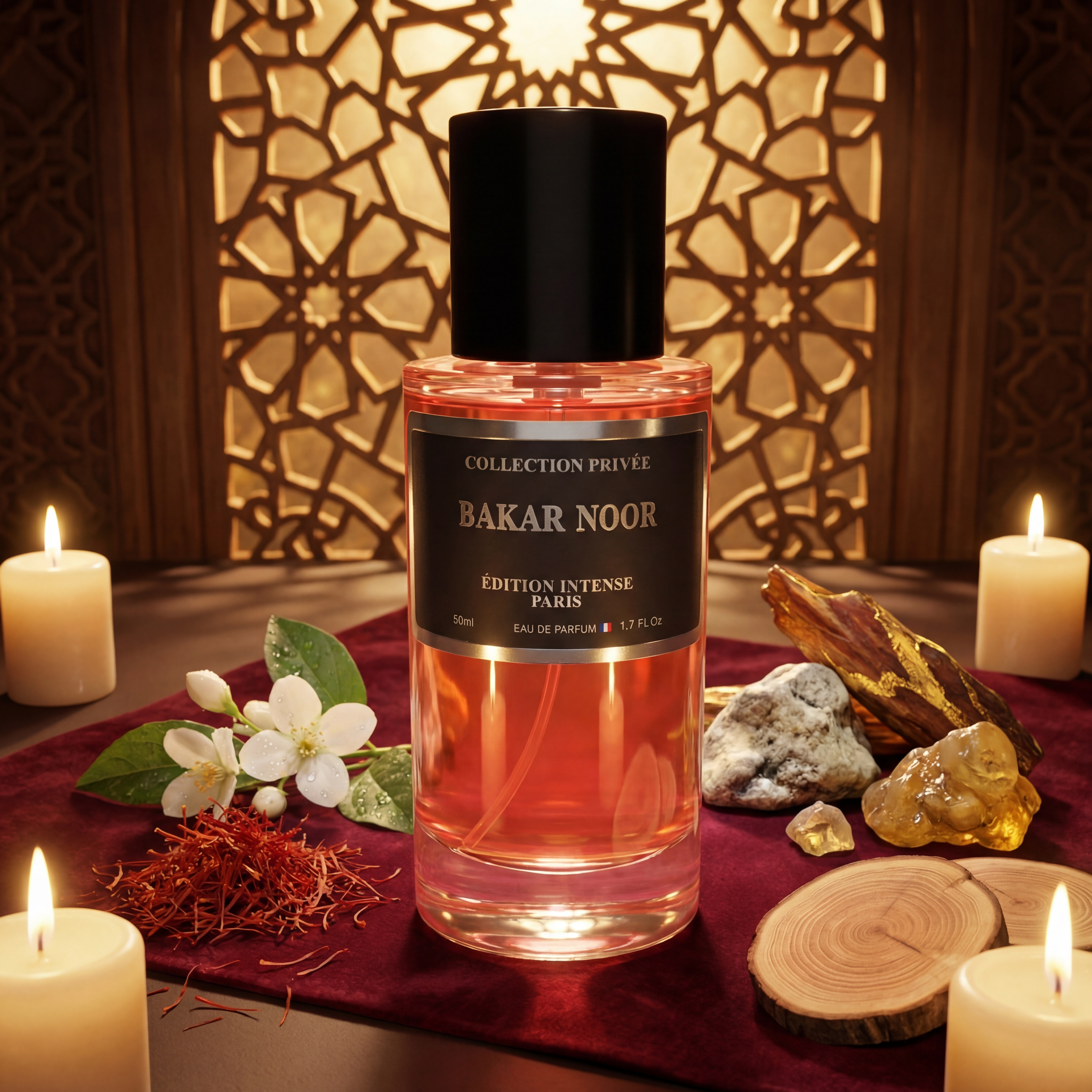 Bakar Noor – Parfum Ambré Boisé 50ml
