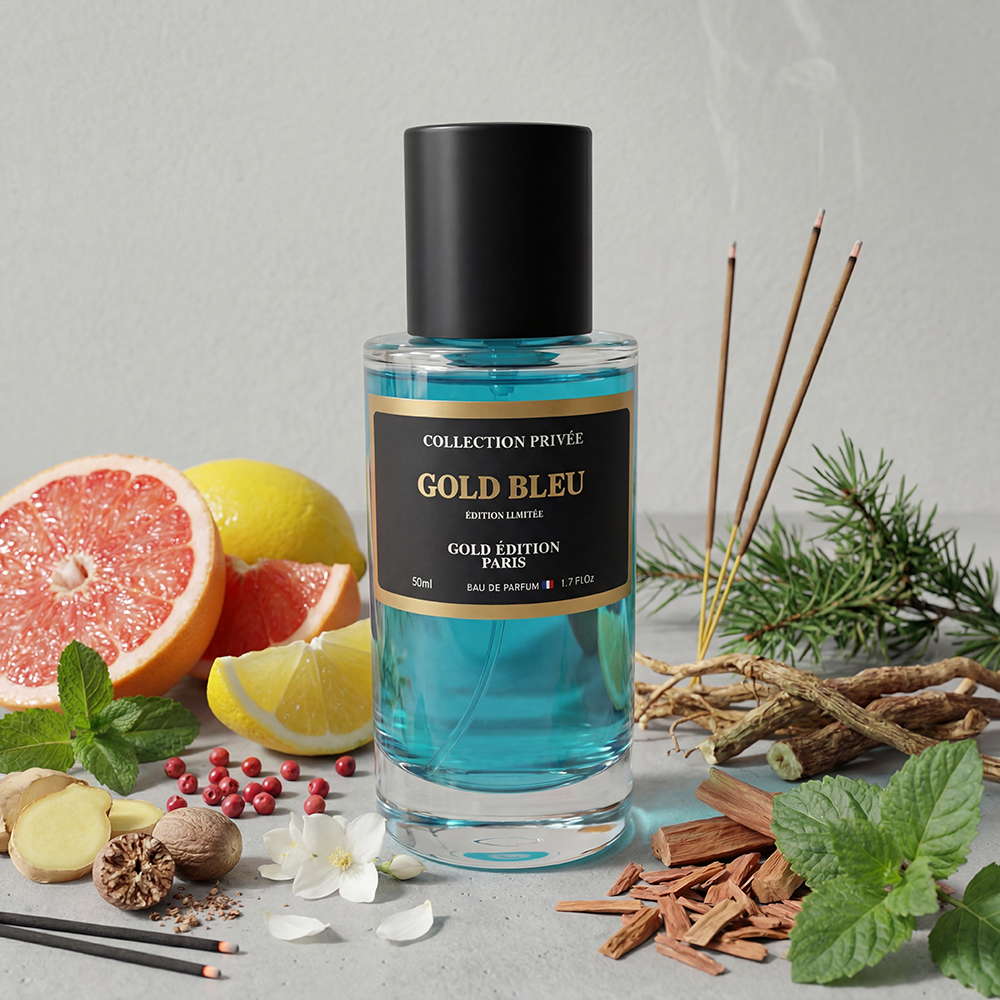 Bleu – Parfum Boisé Aromatique Frais 50ml