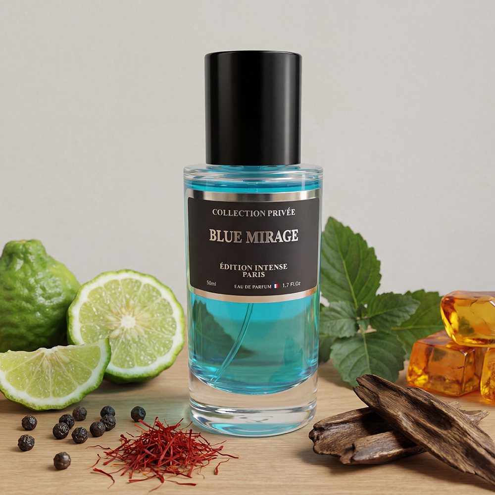 Blue Mirage – Parfum Oriental Boisé Oud & Ambre 50ml