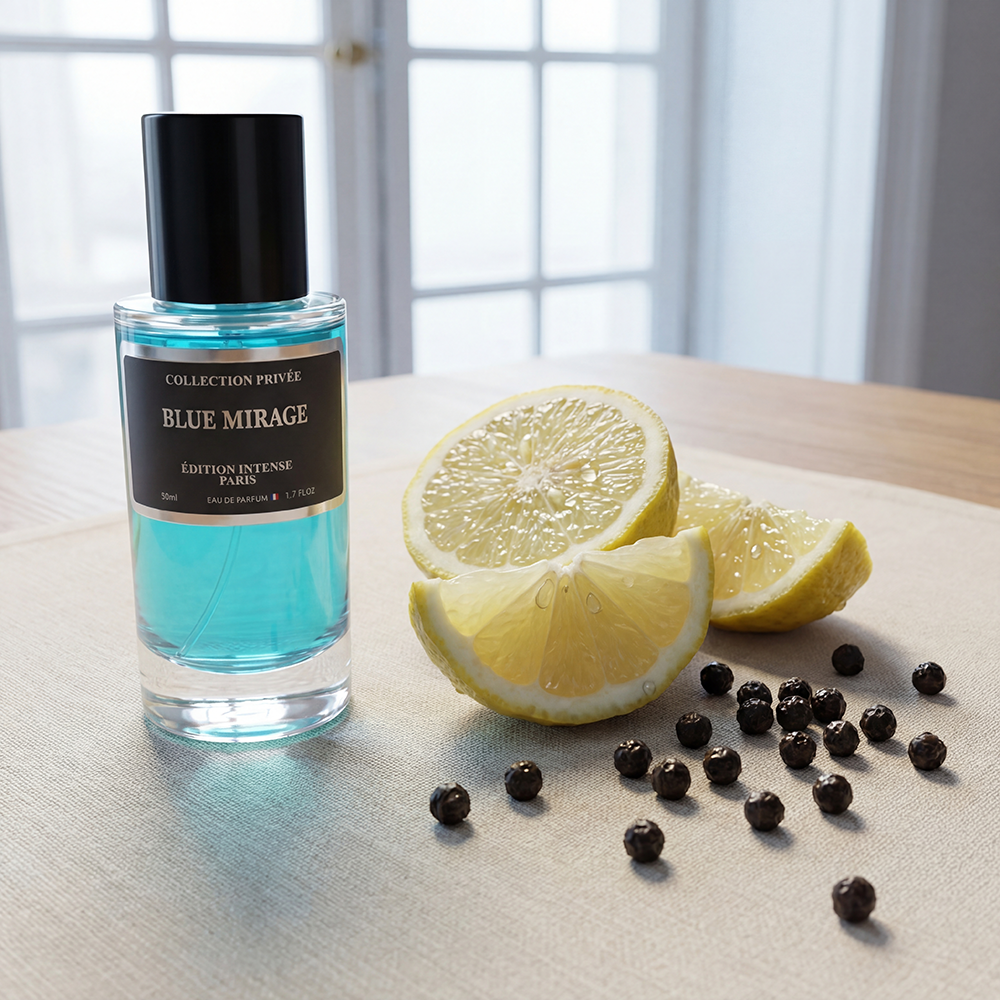 Blue Mirage – Parfum Oriental Boisé Oud & Ambre 50ml
