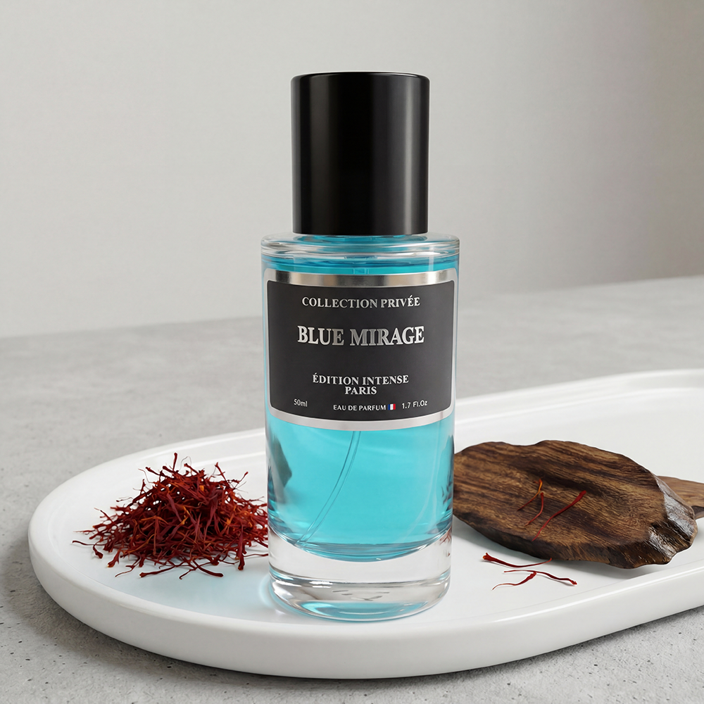 Blue Mirage – Parfum Oriental Boisé Oud & Ambre 50ml