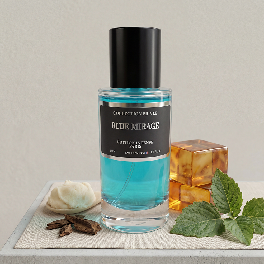 Blue Mirage – Parfum Oriental Boisé Oud & Ambre 50ml
