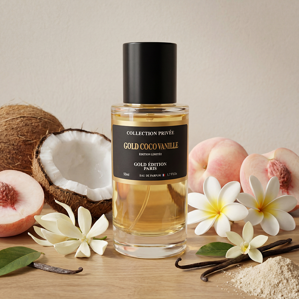 Coco Vanille – Parfum Gourmande Florale Solaire 50ml