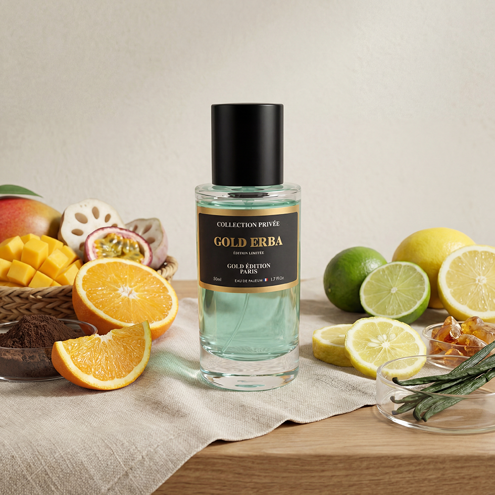 Erba – Parfum Fruité Ambré Musqué 50ml