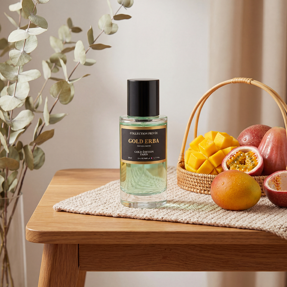Erba – Parfum Fruité Ambré Musqué 50ml