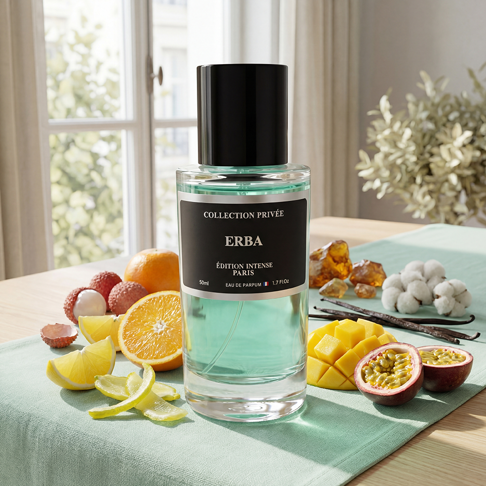 Erba – Parfum Fruité Ambré Musqué 50ml