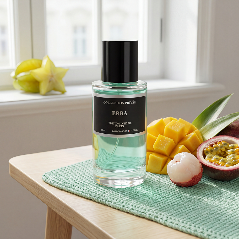 Erba – Parfum Fruité Ambré Musqué 50ml
