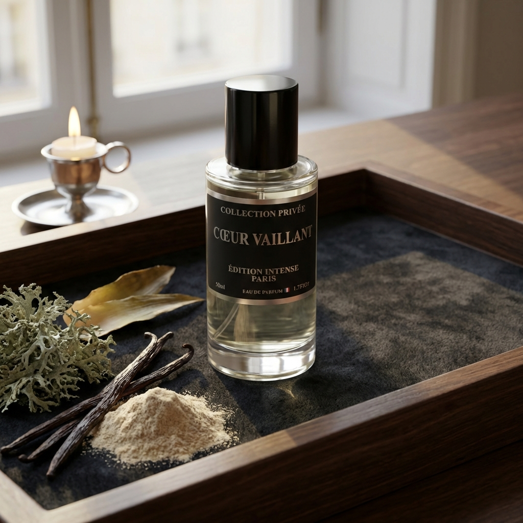 Coeur Vaillant – Parfum Boisé Fruitée Moderne 50ml