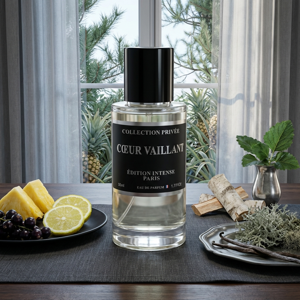 Coeur Vaillant – Parfum Boisé Fruitée Moderne 50ml