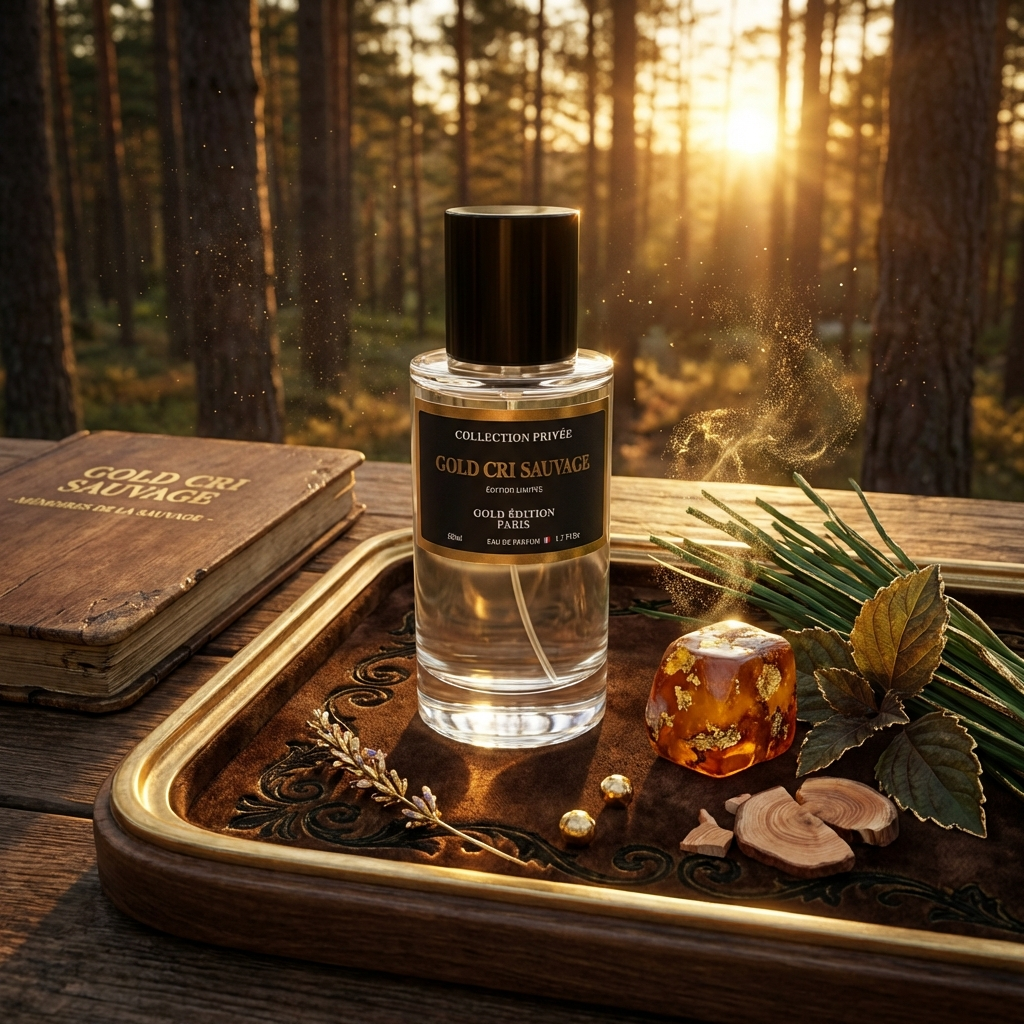 Cri Sauvage – Parfum Aromatique Frais Boisé 50ml