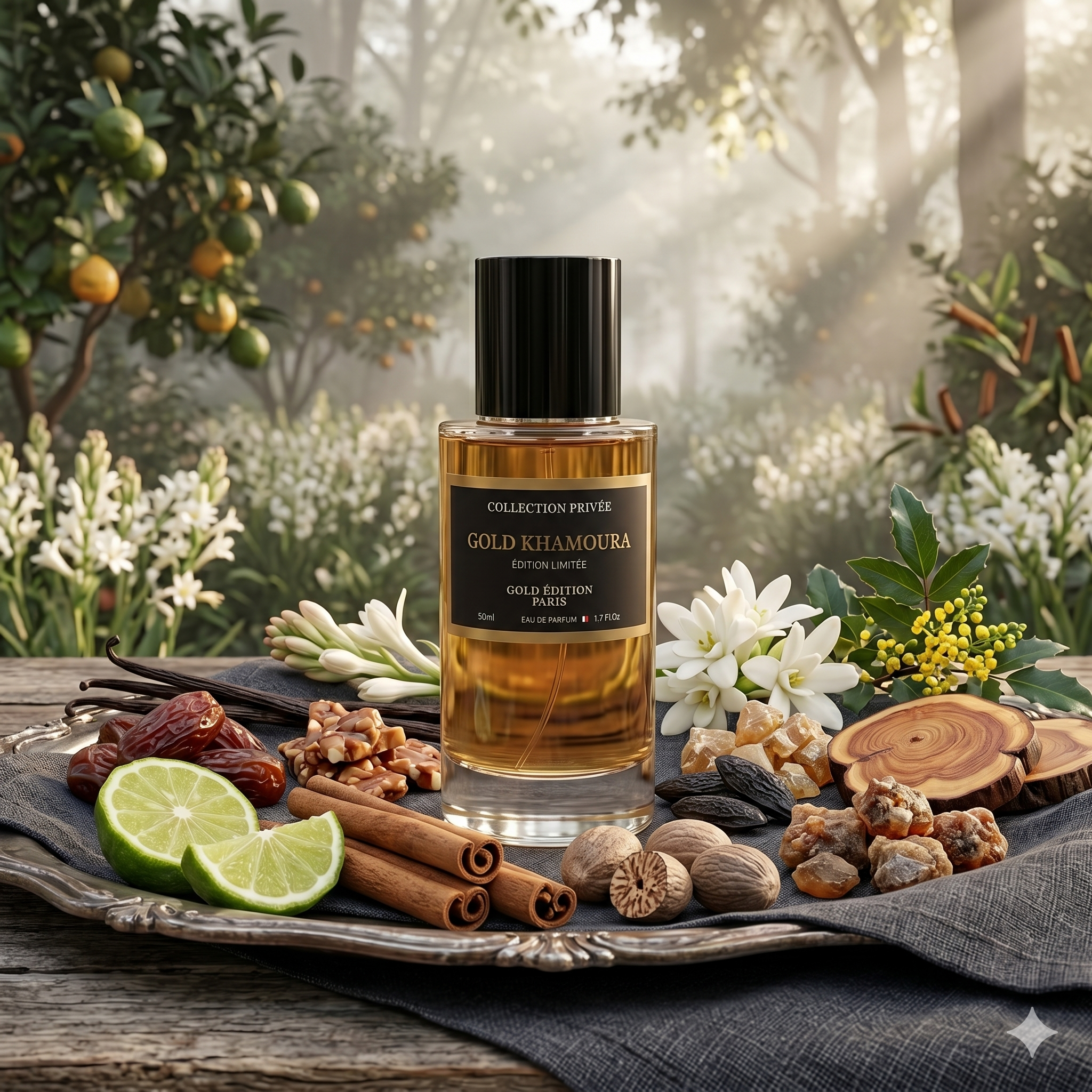 Khamoura – Parfum Oriental Gourmand Épicé 50ml