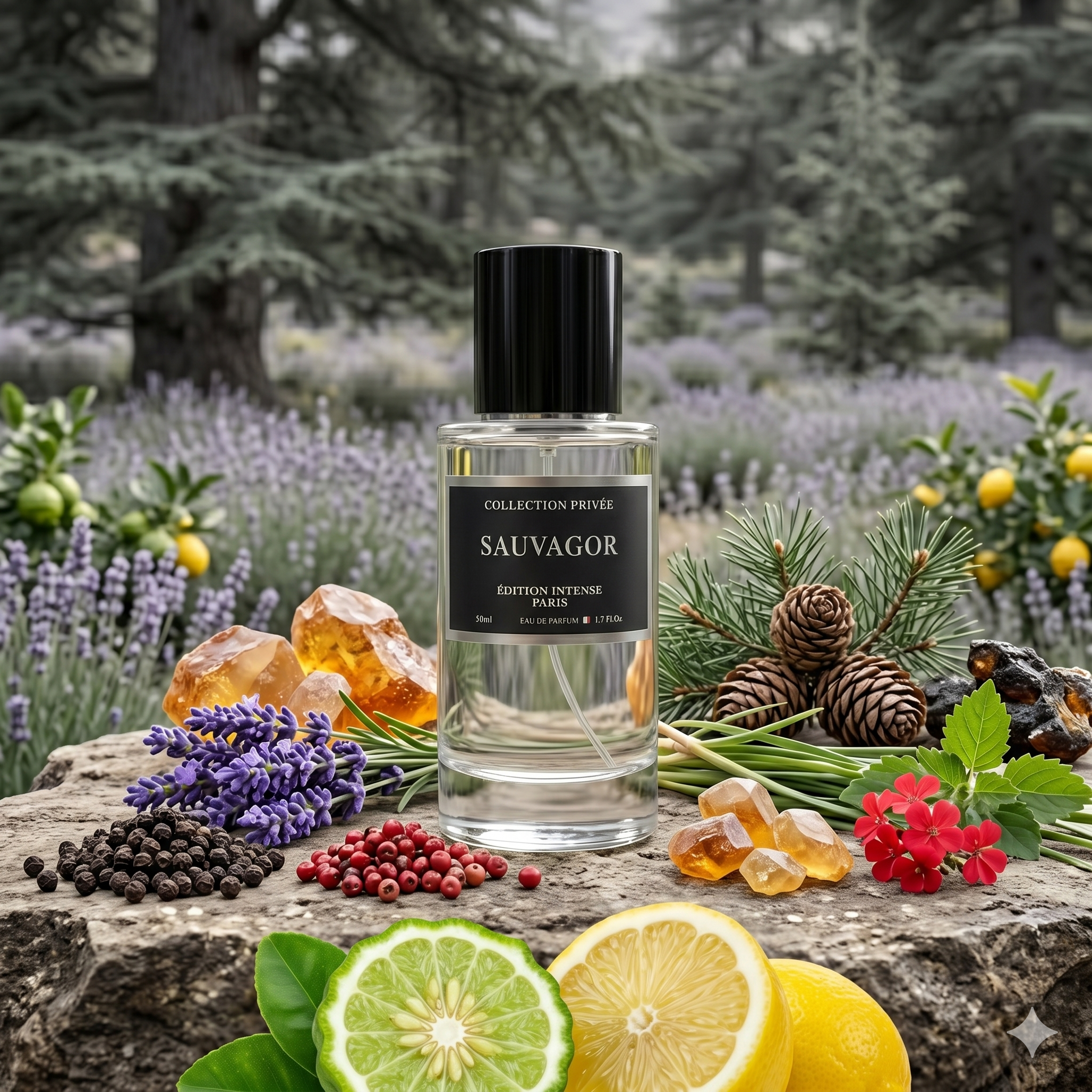 Sauvagor – Parfum Aromatique Frais Boisé 50ml
