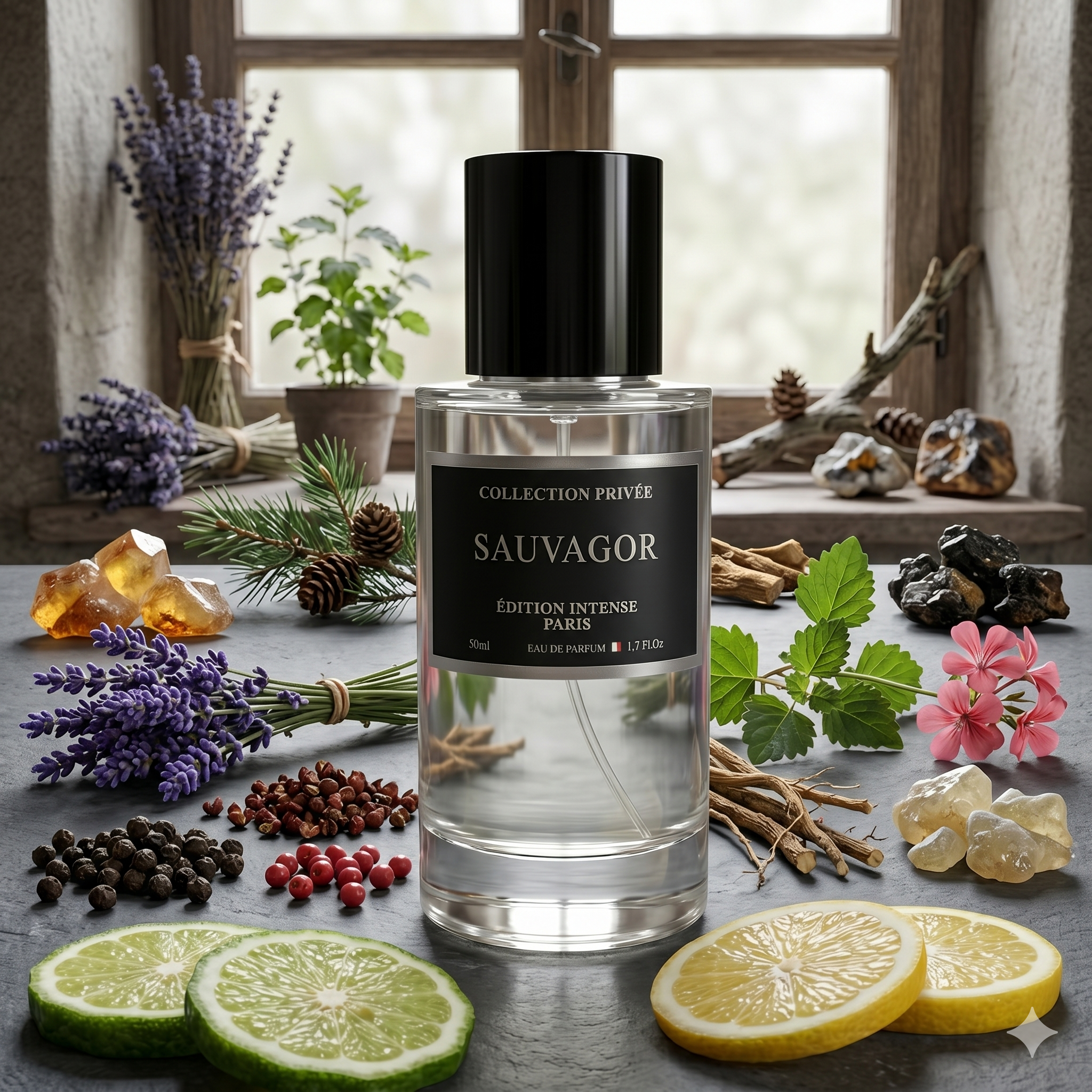 Sauvagor – Parfum Aromatique Frais Boisé 50ml